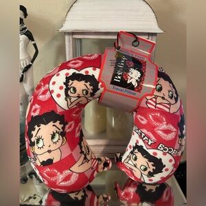 Betty Boop Travel Pillow